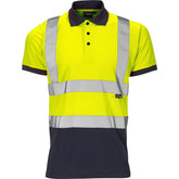 SuperTouch Work Hi Vis Viz Yellow Orange High Visibility Workwear Polo Shirt